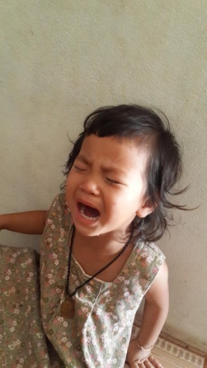 girl crying